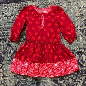 Genuine Kids Oshkosh boho dress size 3t EUC!